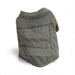 Gray Denim Dog Jacket